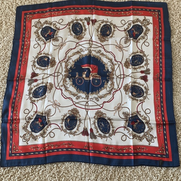 NWOT Silk Scarf/Bandanna - Picture 4 of 5